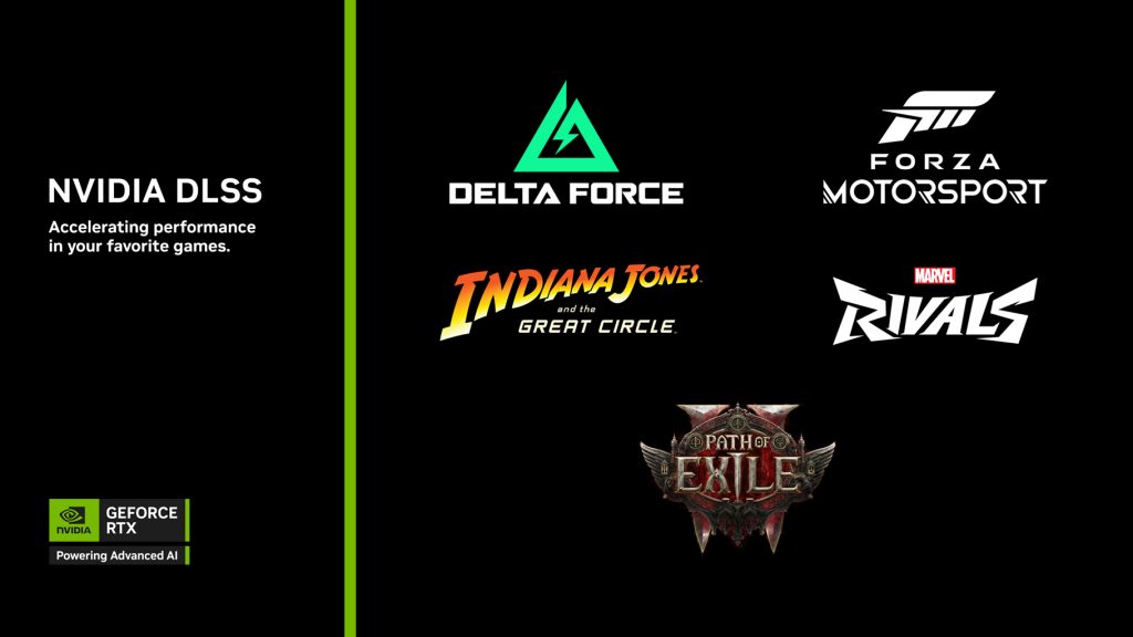 NVIDIA DLSS ON Indiana Jones and Etc