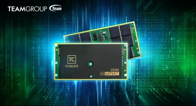 TEAMGROUP CAMM2 DDR5 7200MHz and 6400MHz memory announced featured